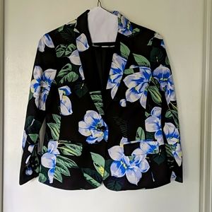 Fun and Floral Blazer Petite 2